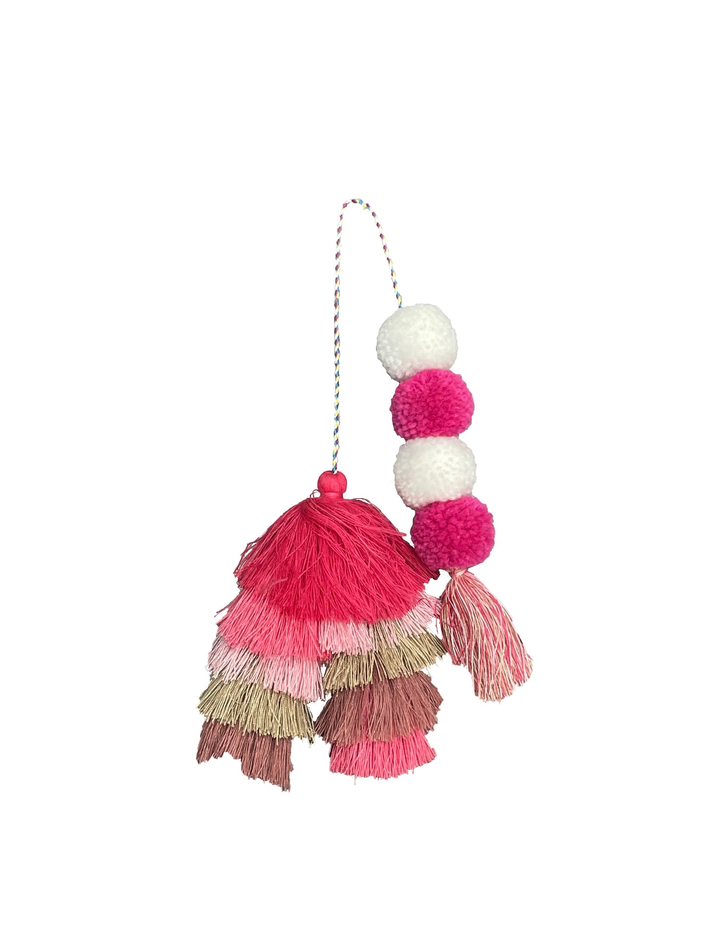 Bogg® Bag Bauble - Straw Market Double Tassel